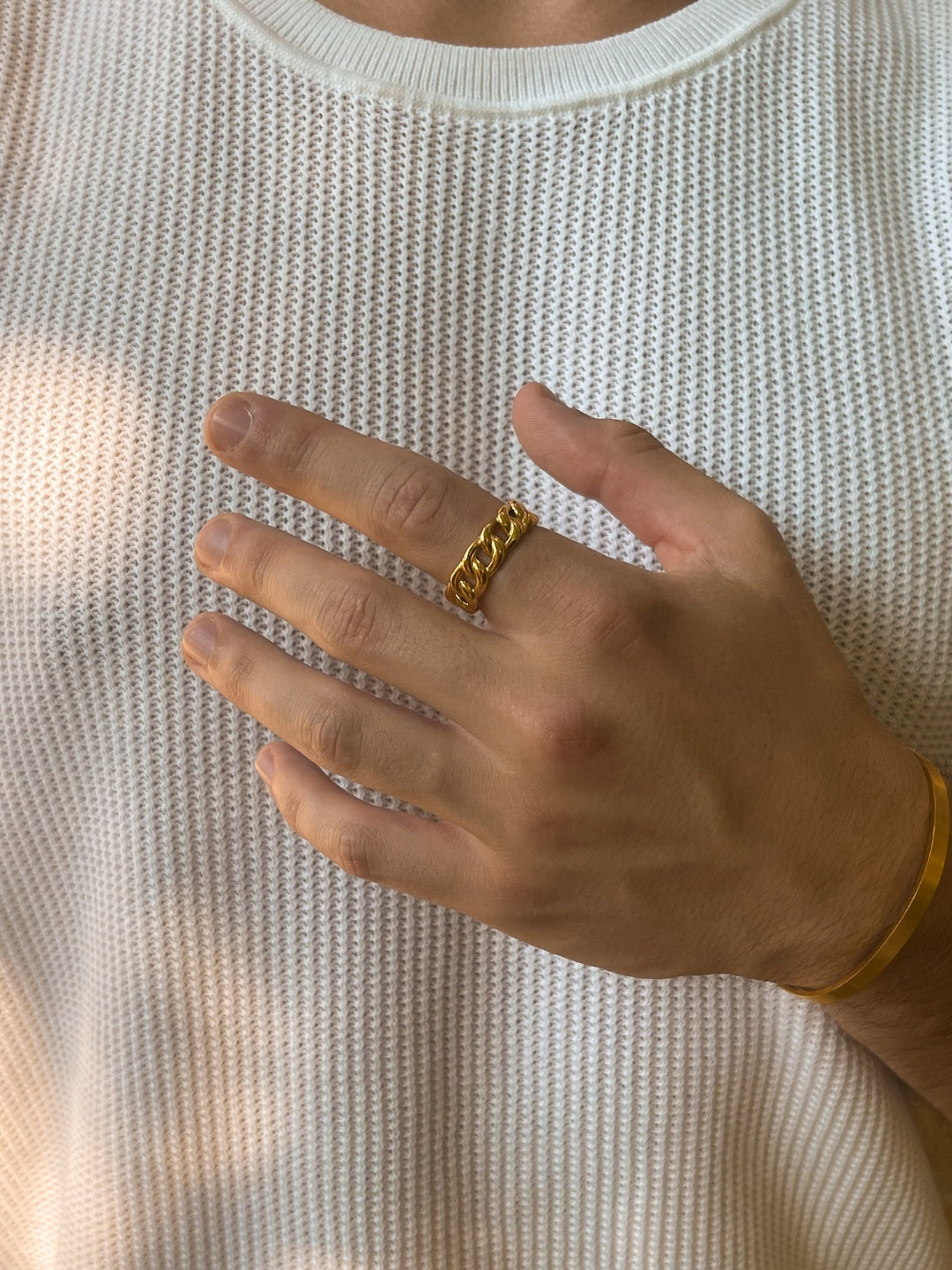 CUBAN RING | 18K Gold