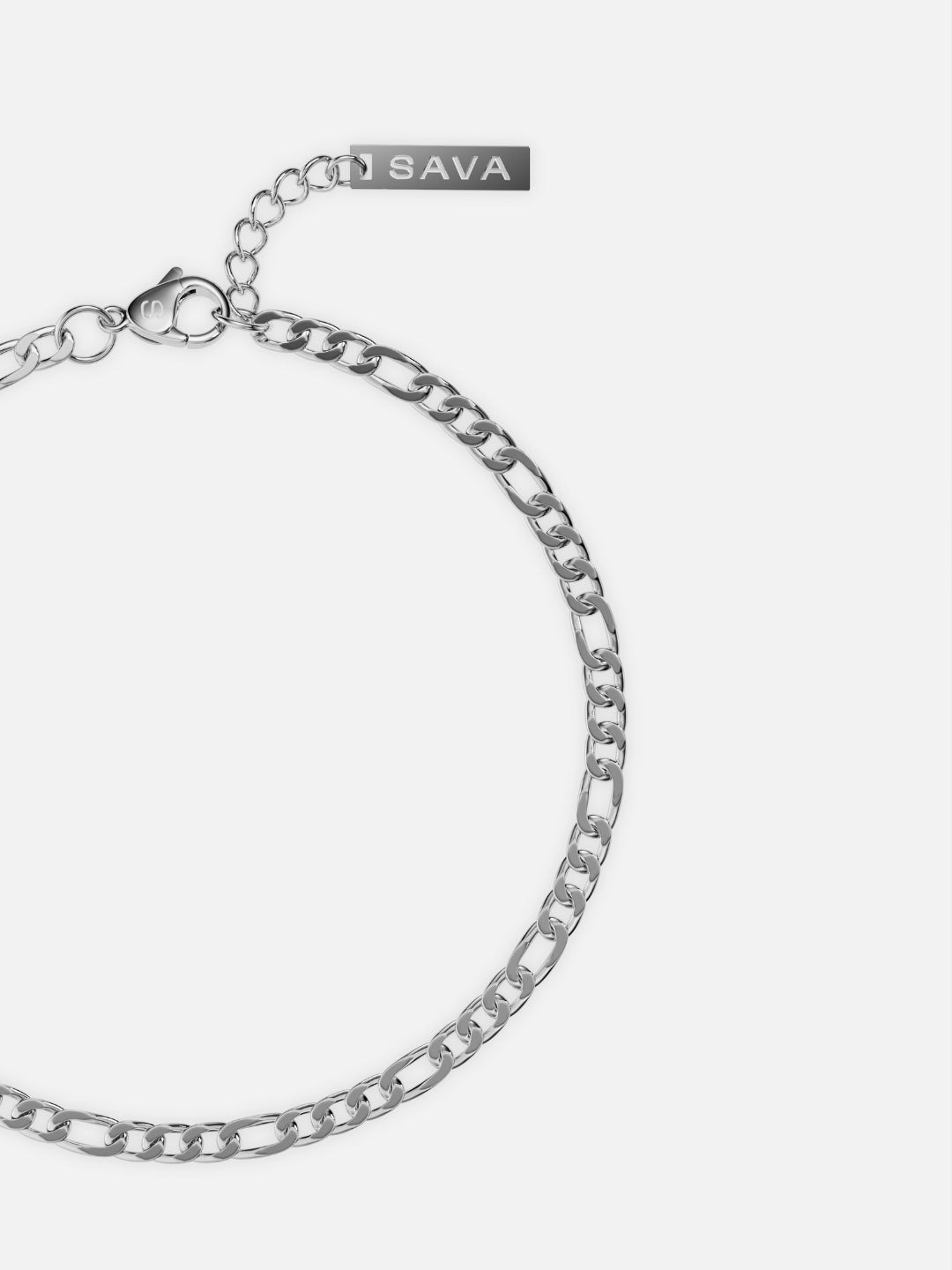 FIGARO BRACELET 3MM | Silver