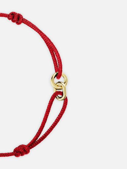 RED UNITY BRACELET | 18K Gold