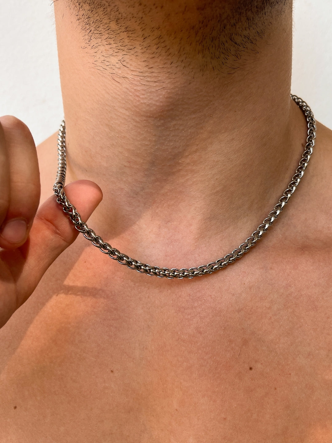 WHEAT CHAIN 5MM | Silver