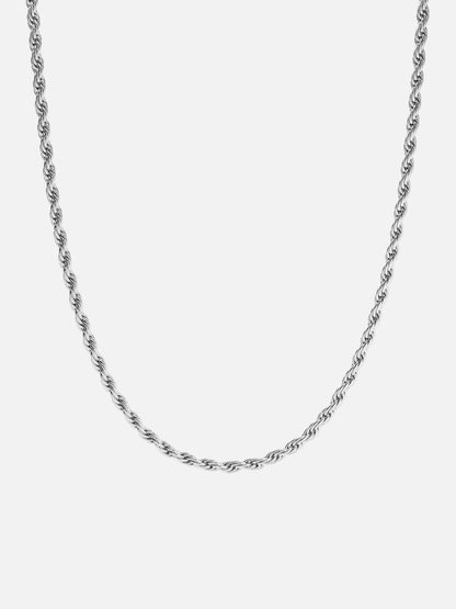 ROPE CHAIN 3MM | Silver