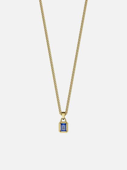 OCEAN GEMSTONE CHAIN | 18K Gold