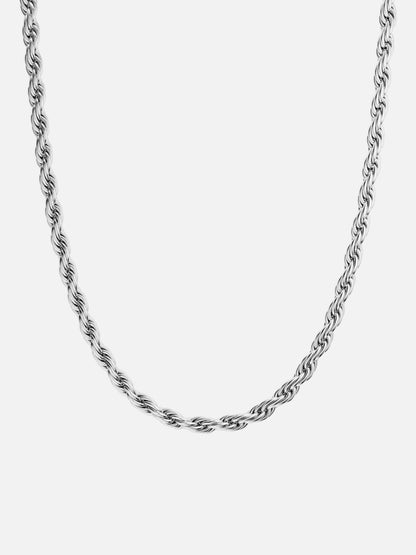 ROPE CHAIN 5MM | Silver