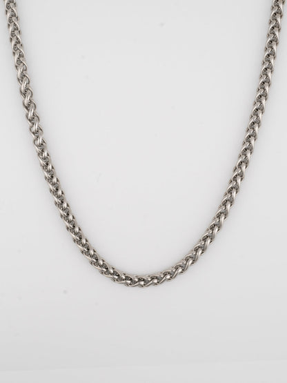WHEAT CHAIN 5MM | Silver