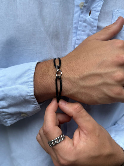 MIDNIGHT UNITY BRACELET | Silver