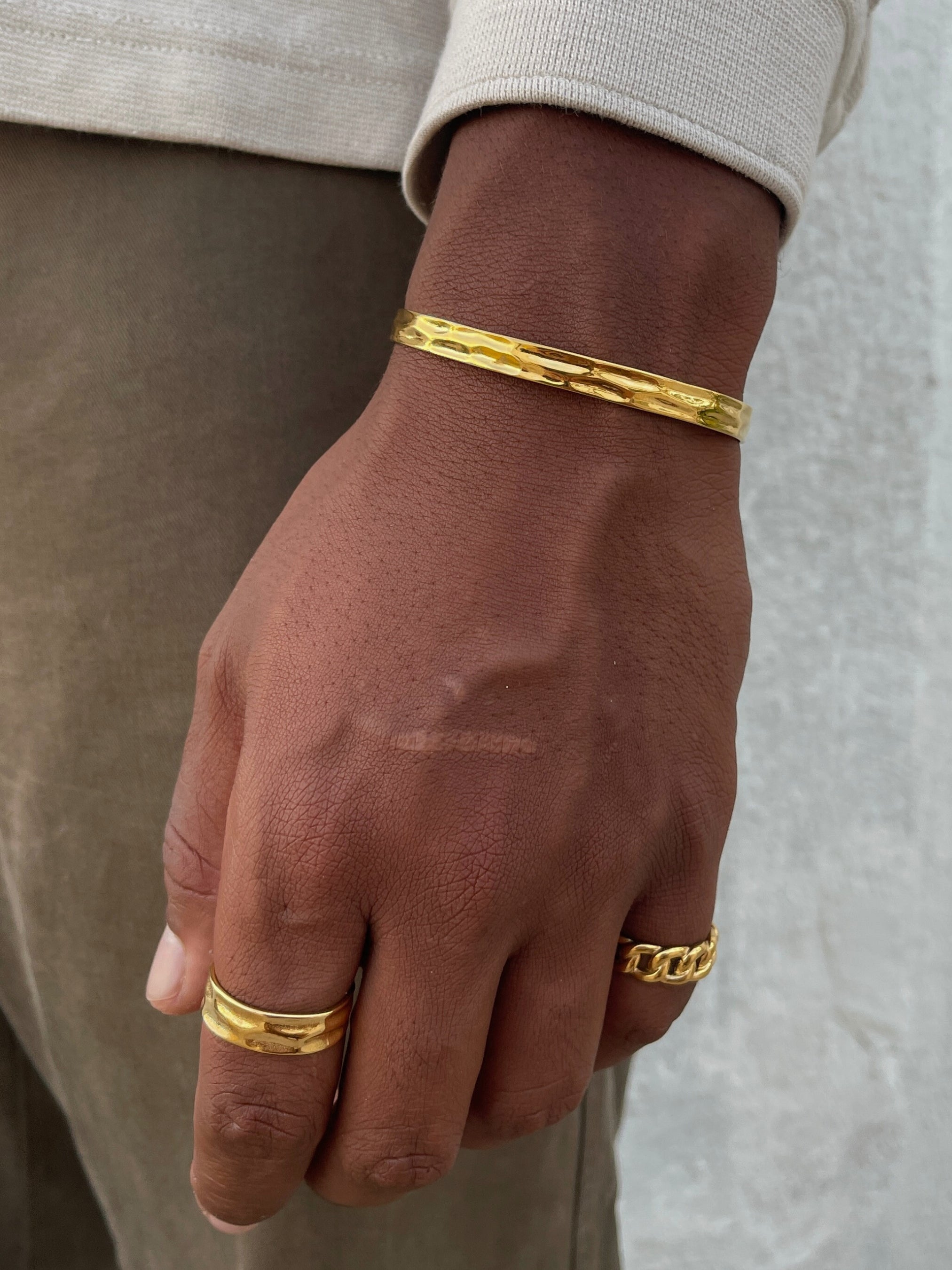UNISIZE AMSTERDAM BRACELET | 18K Gold
