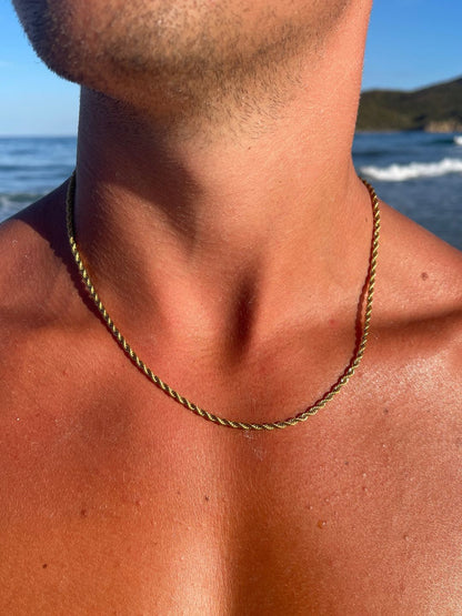 ROPE CHAIN 3MM | 18K Gold